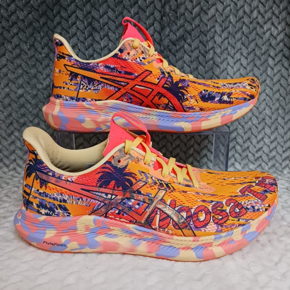 Asics Noosa Tri 14 Tropical Orange Pop Women's Walking Running Shoes Size 8.5